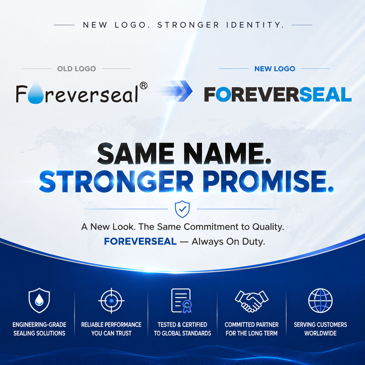 FOREVERSEAL Unveils New Logo | Same Name, Stronger Promise