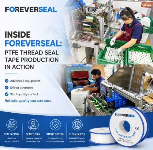 Inside FOREVERSEAL | PTFE Thread Seal Tape Production