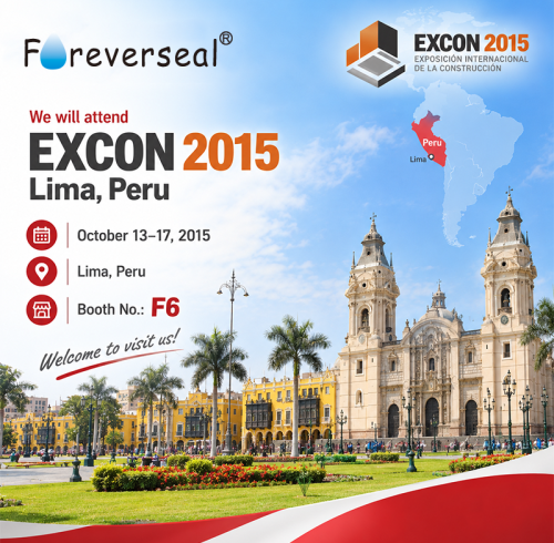 Foreverseal® to Exhibit at EXCON 2015 Peru – Visit Us at Booth F6