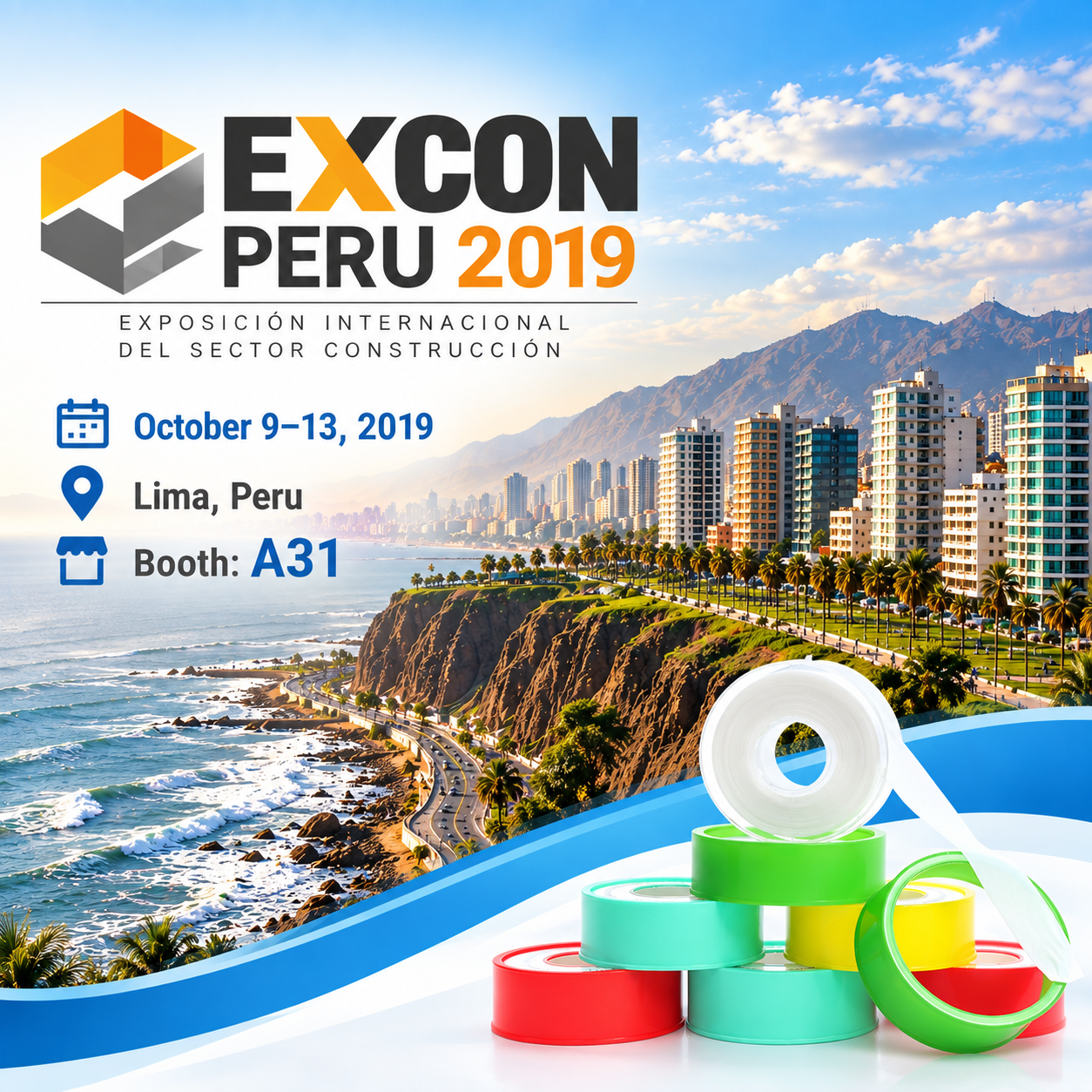 Foreverseal® to Exhibit at EXCON Peru 2019 – Visit Us at Booth A31