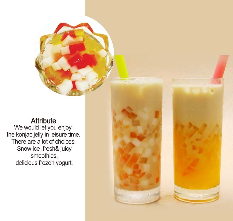 Konjac Jelly Nata de coco for milk tea or bubble tea Buy konjac jelly