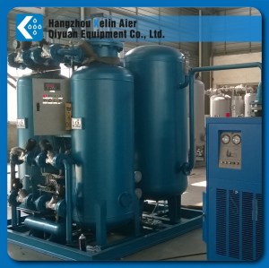 High purity nitrogen generator for metal heat treatment