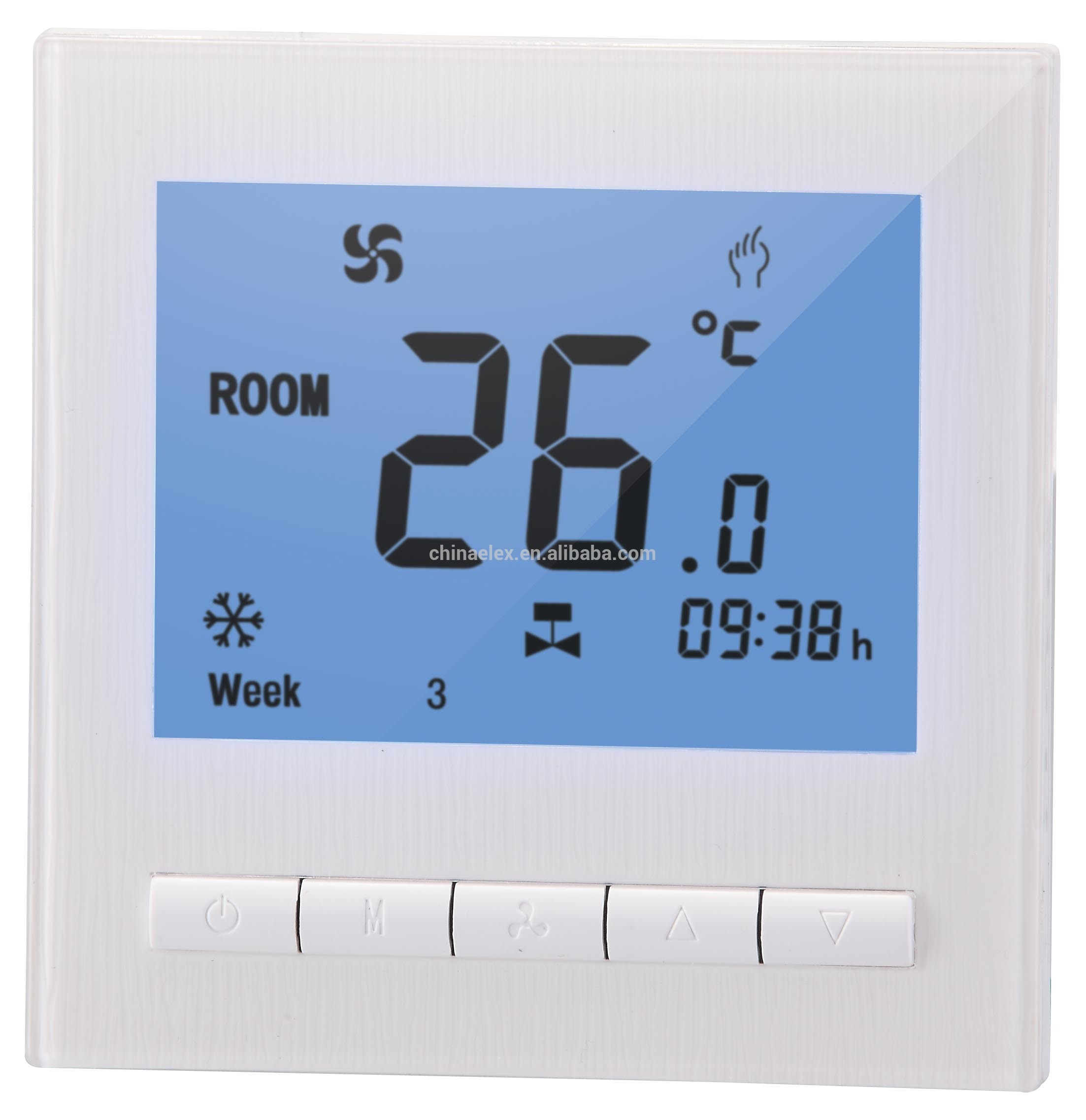 AC336 Digital FCU Thermostat - Buy fcu thermostat, ac336 digital fcu ...