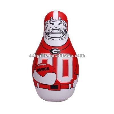 42 Inch Inflatable Punching Bag Rugby Player Bop 42 Inch Inflatable Punching Bag Rugby Player Bop Inflated Sport Man