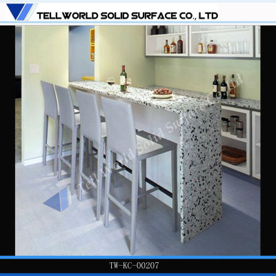 Hot Sale Modern And Fashion Solid Surface Corian Kitchen