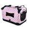 pink durable quality pet carrier