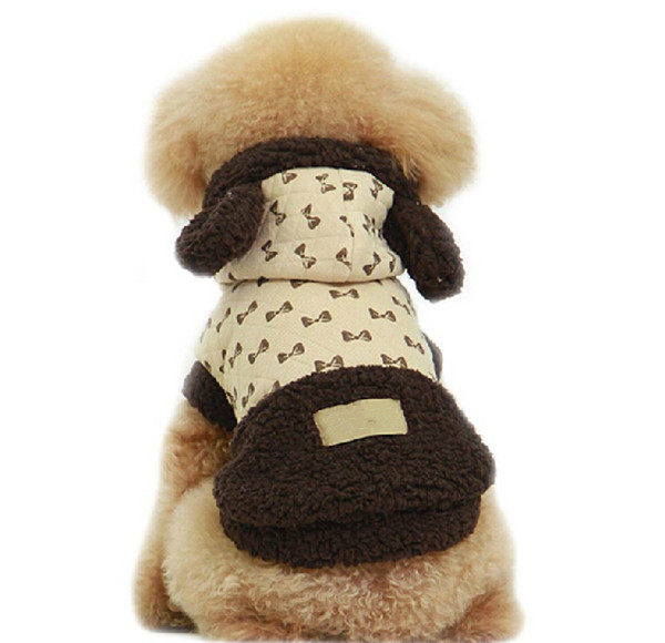 Hot selling cheap custom hooded dog coat