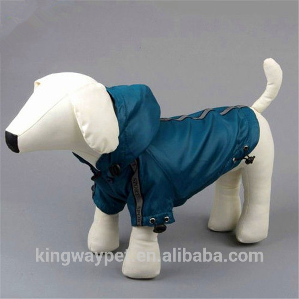 Warm waterproof raincoat Pet Dog clothes