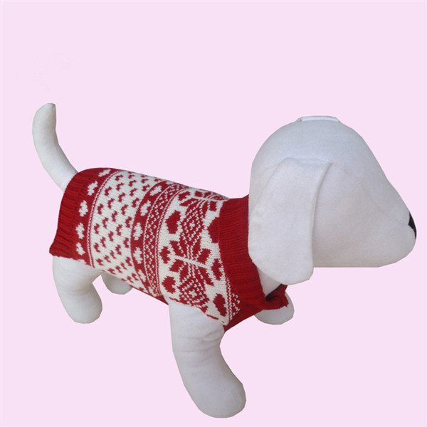 Proper price top quality crocheted sweater dog shirts