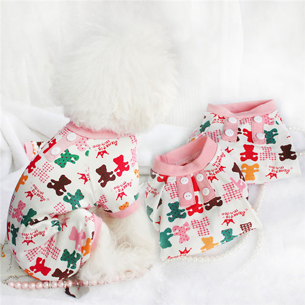 Sell well new type cute dog pajamas