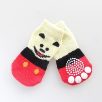 custom design smile face pattern dog socks