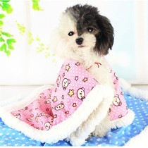 Popular pattern warm dog blanket