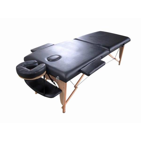 Wood portable massage table