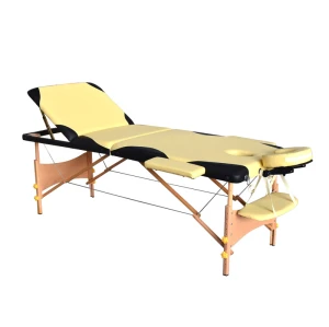 Wood portable massage table