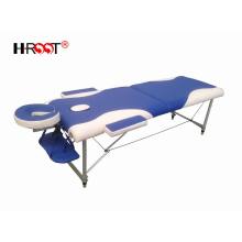 AT006    H-ROOT Mix colour Aluminium portable massage table facial beds