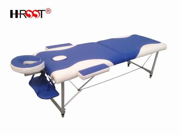 H-ROOT Mix colour Aluminium portable massage table facial beds