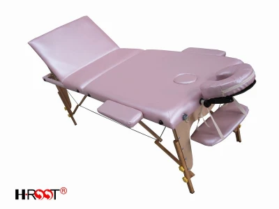 Mesa Reiki en tres partes ofrece mesas de masaje de madera