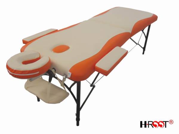 H-ROOT Stron metal mesa de masaje portátil