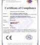 El último certificado de masaje CE