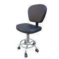 MST047    H-ROOT Chrome Legs Gas Lift Bar Stool