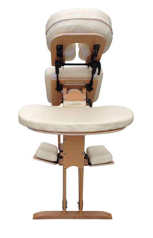 Y004  H-ROOT luxurious Design Wood portable Massage Chair with High Quality