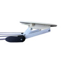 Aluminum adjustable headrest for masssage table