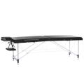 Aluminum portable massage table