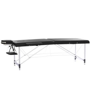 Aluminum portable massage table