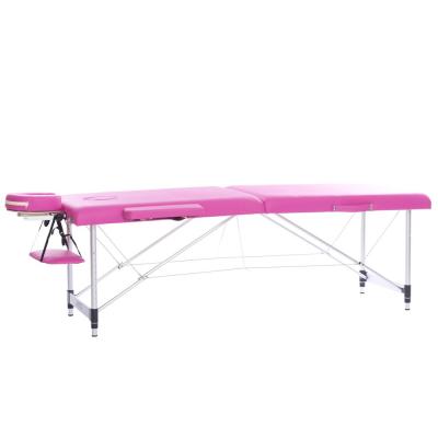 Aluminum portable massage table