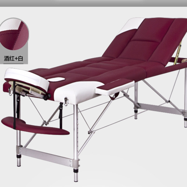 Aluminum portable massage table