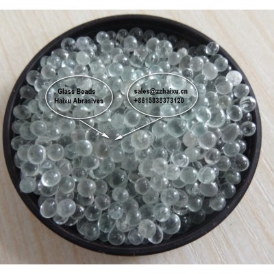 Glass beads for grinding