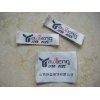 Hot cut size woven labels for clothing