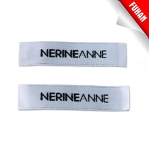 Wholesale Customized Exquisite silk woven label with end fold or straight cut