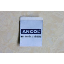 woven label for famous brand clothing