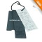 Embossed,printing logo hang tag with cotton string and ribbon bow