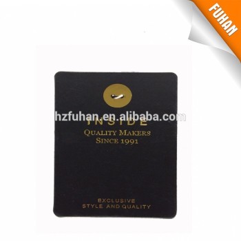 Newest High Quality Hang Tag Price Label Swing Tag