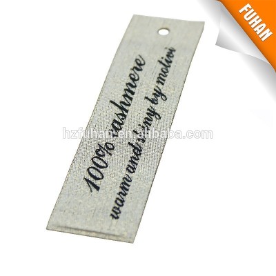 2015 fashion type paper clothes garment hang tags