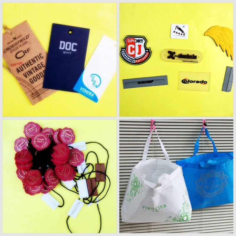 Foldable and high grade printing eco-friendly white paper shopping bag