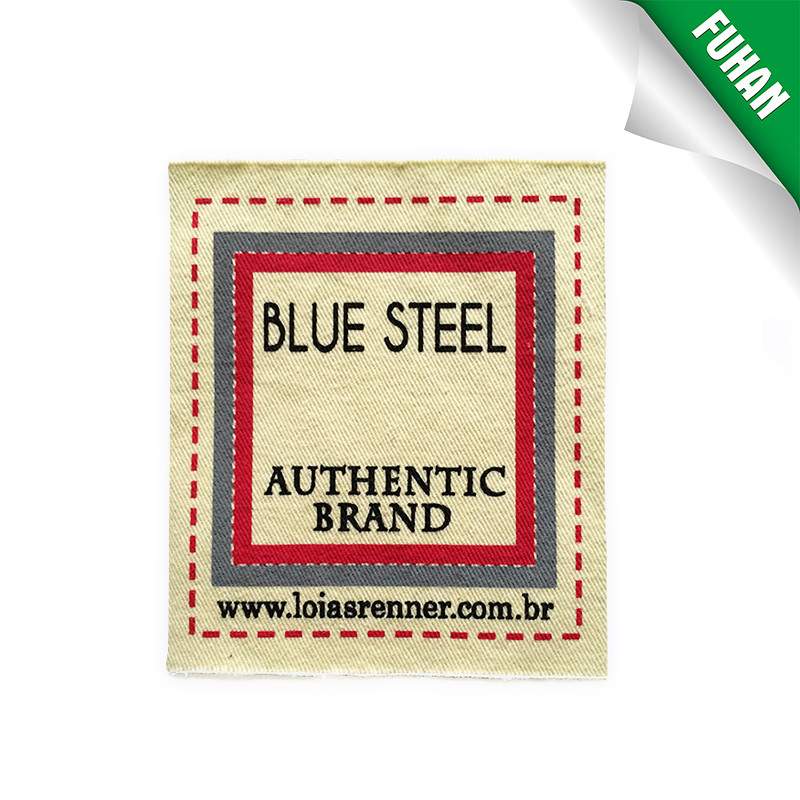 Customized screen printed label with free design