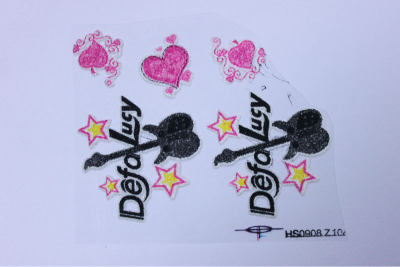newest design heat transfer print label for baby's clothing