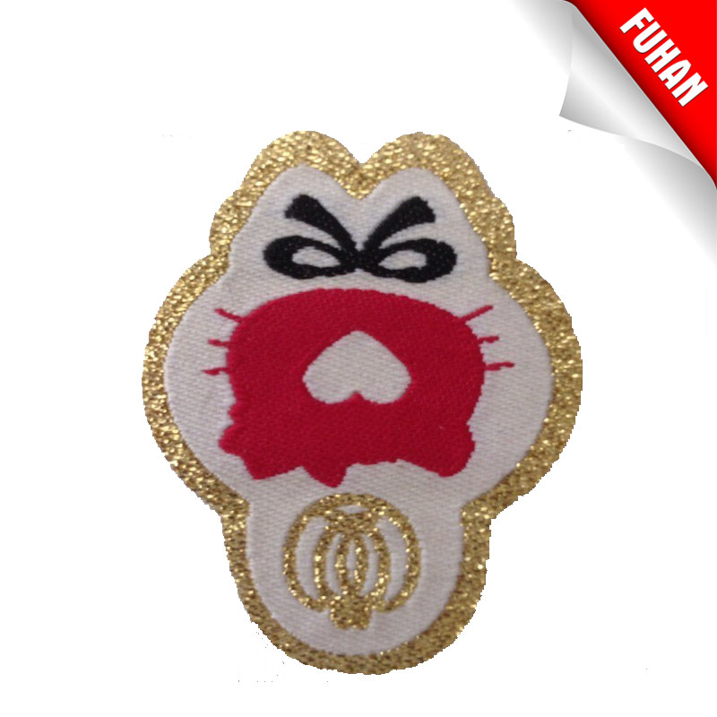 Polyester weaving label patch woven badges