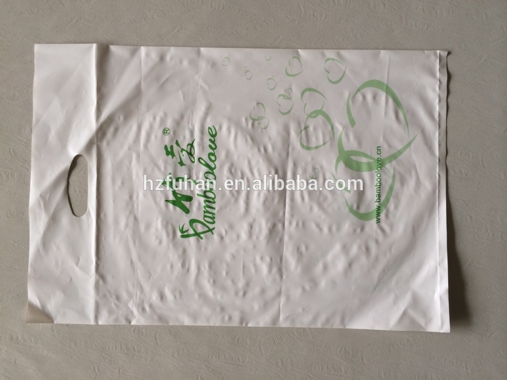 Various kinds of biodegradable plastic bags