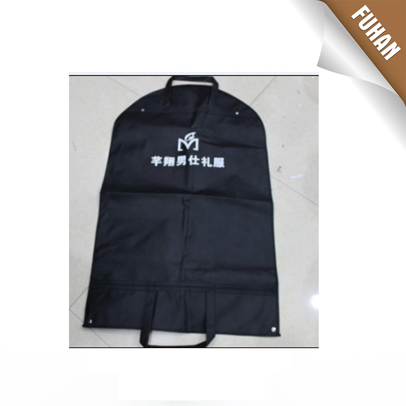 promotion customized non woven suit bag, suit cover, non woven garment bag woven suit bags