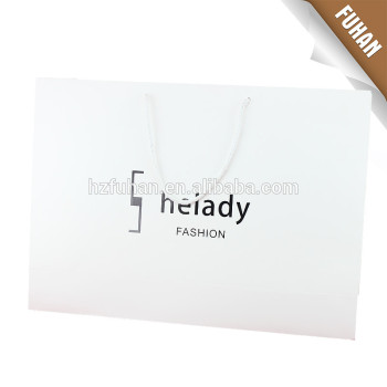 Promotional customized luxury paper shopping bag