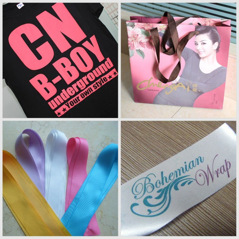 2014 Special style custom order damask &plain woven label for garment,bag,shoes