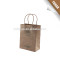 Recycled and fashion design brown kraft paper bags