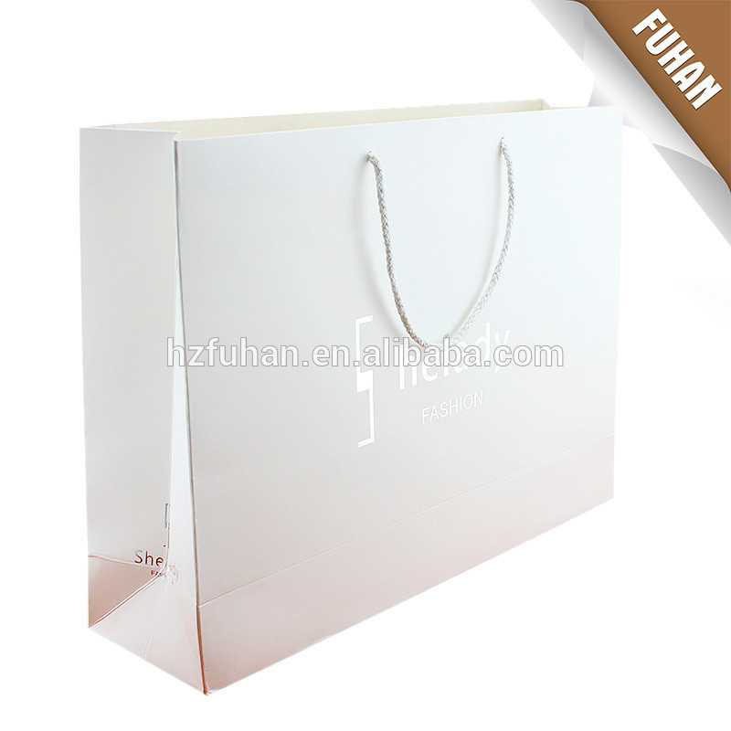Wholesale eco-friendly fancy design kraft paper packing bag