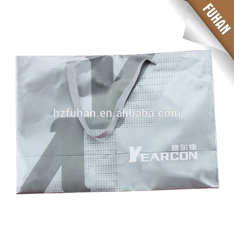 Fashional and young design printed custom made shopping bags