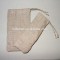 Factory price wholesale gunny cloth drawstring bag