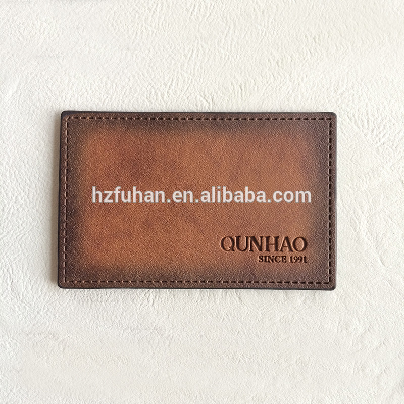 Private leather patch/label/tag